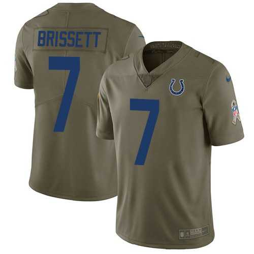 Nike Colts 7 Jacoby Brissett Olive Salute To Service Limited Jersey Dzhi,We sell and wholesale Nike Colts 7 Jacoby Brissett Olive Salute To Service Limited Jersey Dzhi on line form chian!